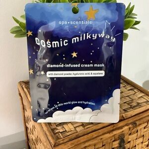 Cosmic Milkyway Diamond-Infused Cream Mask - Blue